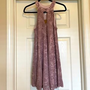Francesca’s Sleeveless Lace Dress